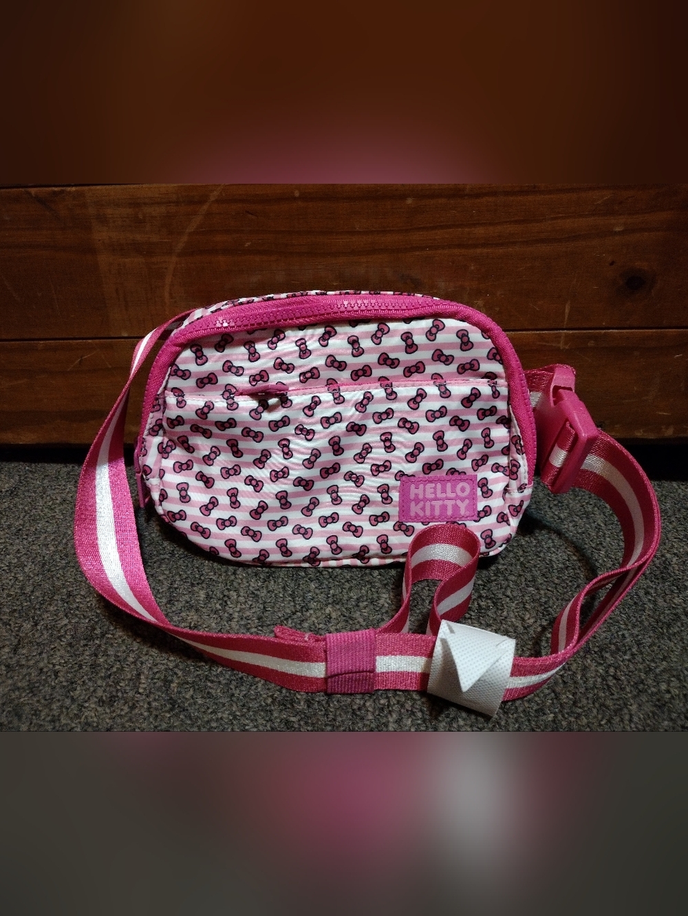 Hello Kitty Women's 3 Pocket Waist Pack